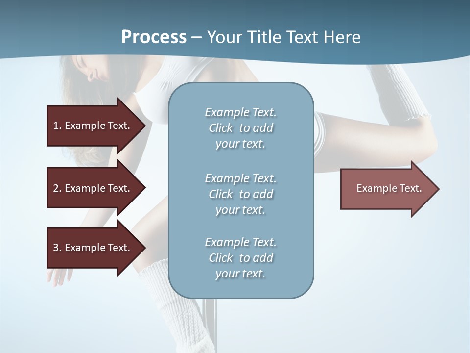 Girl On A Pole PowerPoint Template