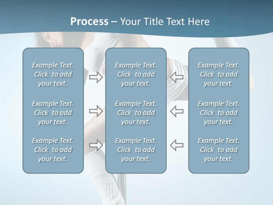 Girl On A Pole PowerPoint Template