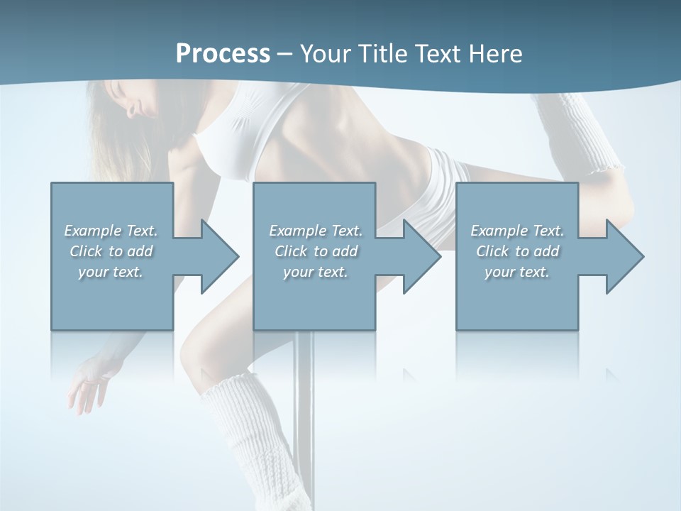 Girl On A Pole PowerPoint Template