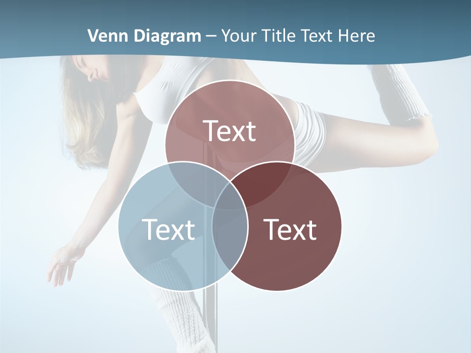 Girl On A Pole PowerPoint Template