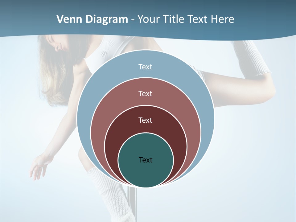 Girl On A Pole PowerPoint Template