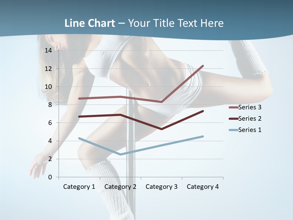 Girl On A Pole PowerPoint Template