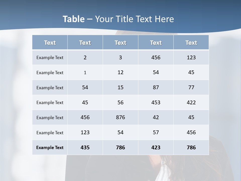 The Girl Is Talking On The Phone PowerPoint Template