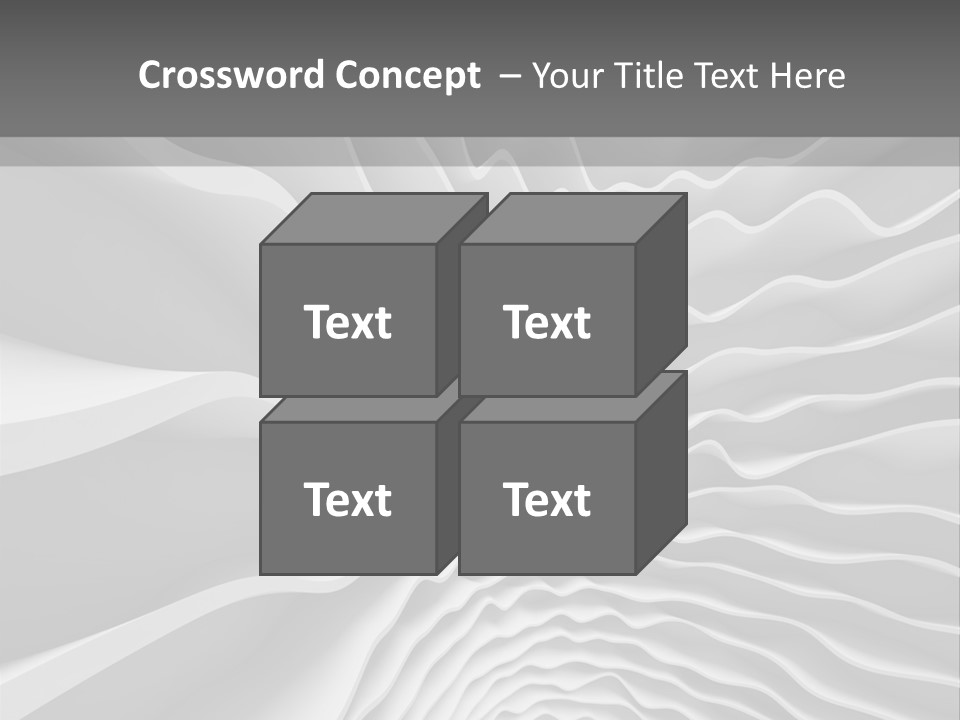 Waves Illustration PowerPoint Template