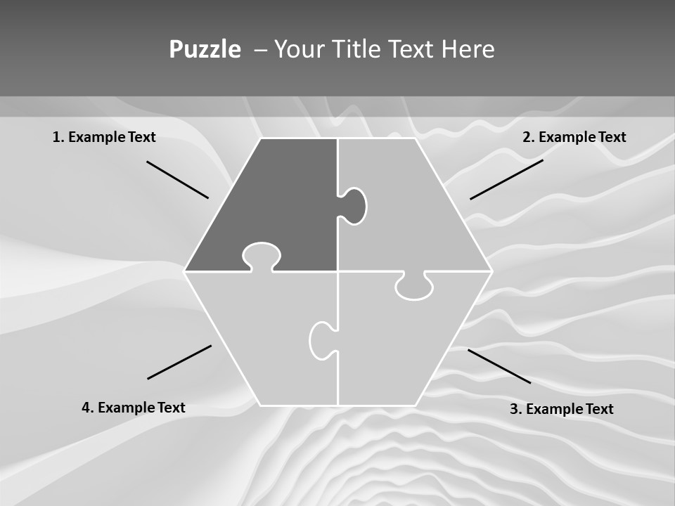 Waves Illustration PowerPoint Template