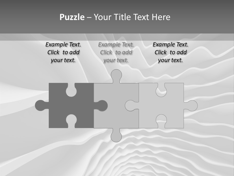 Waves Illustration PowerPoint Template