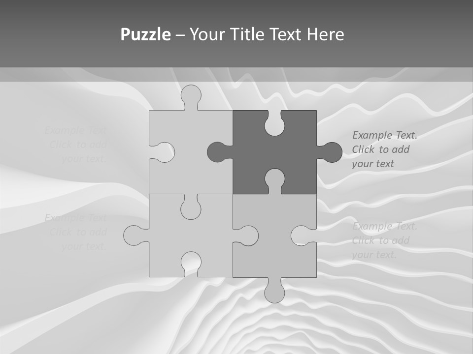 Waves Illustration PowerPoint Template