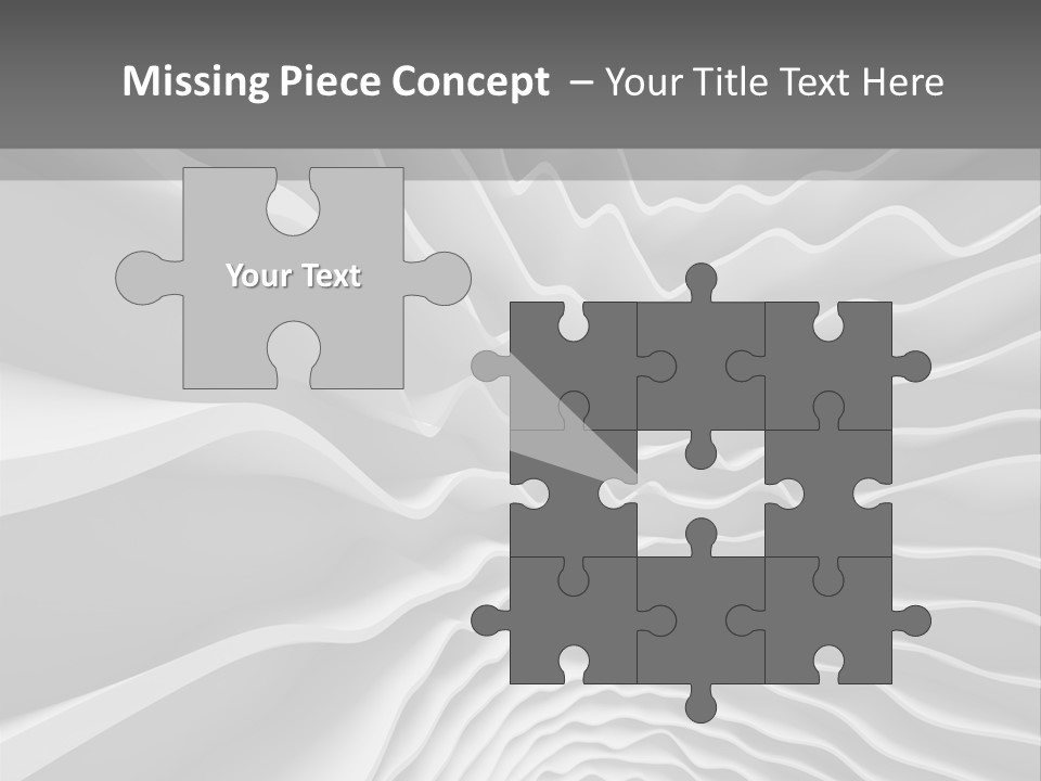 Waves Illustration PowerPoint Template