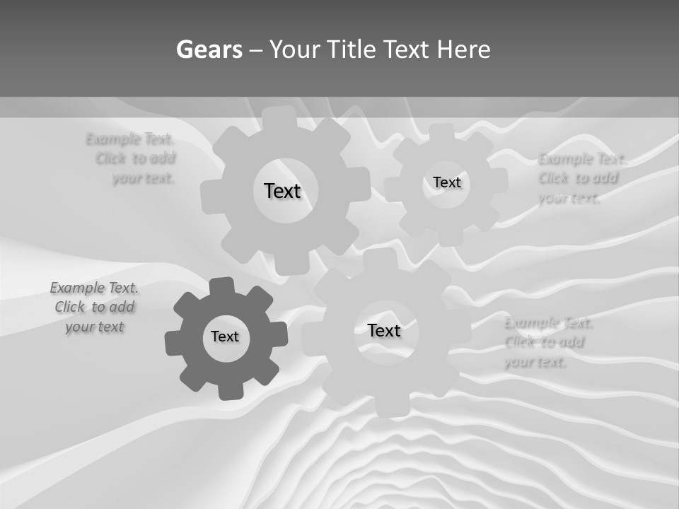 Waves Illustration PowerPoint Template