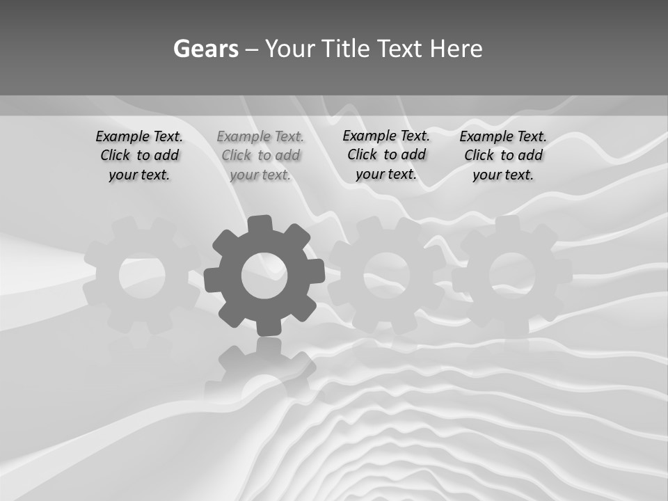 Waves Illustration PowerPoint Template