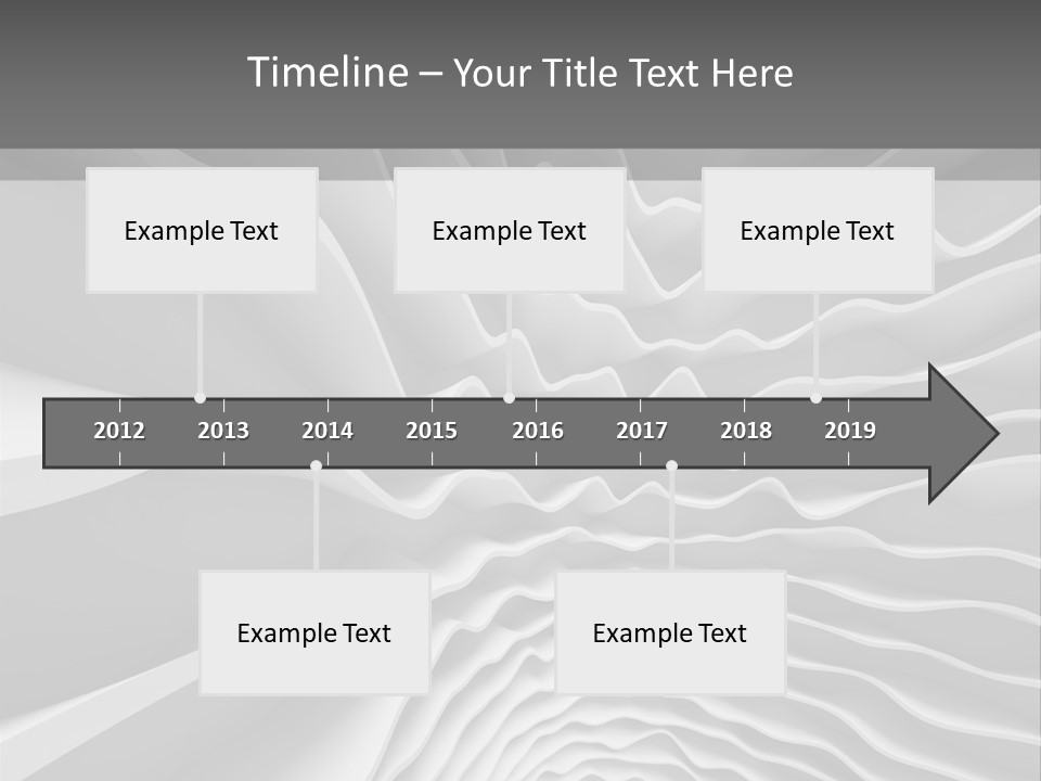 Waves Illustration PowerPoint Template