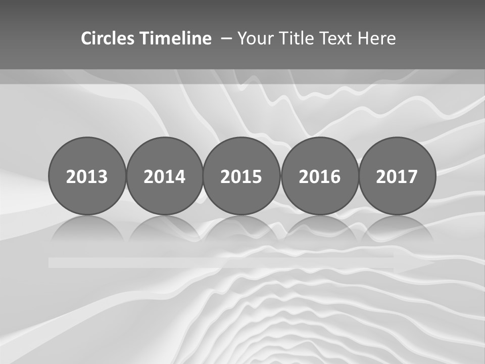 Waves Illustration PowerPoint Template
