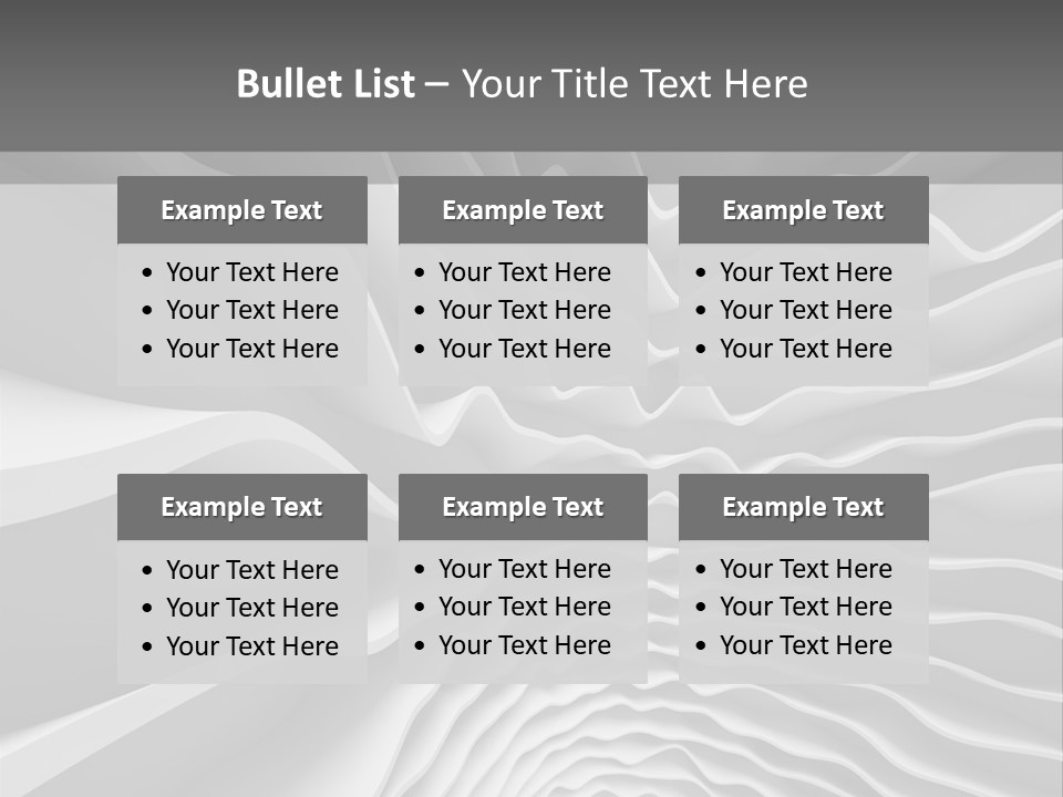 Waves Illustration PowerPoint Template