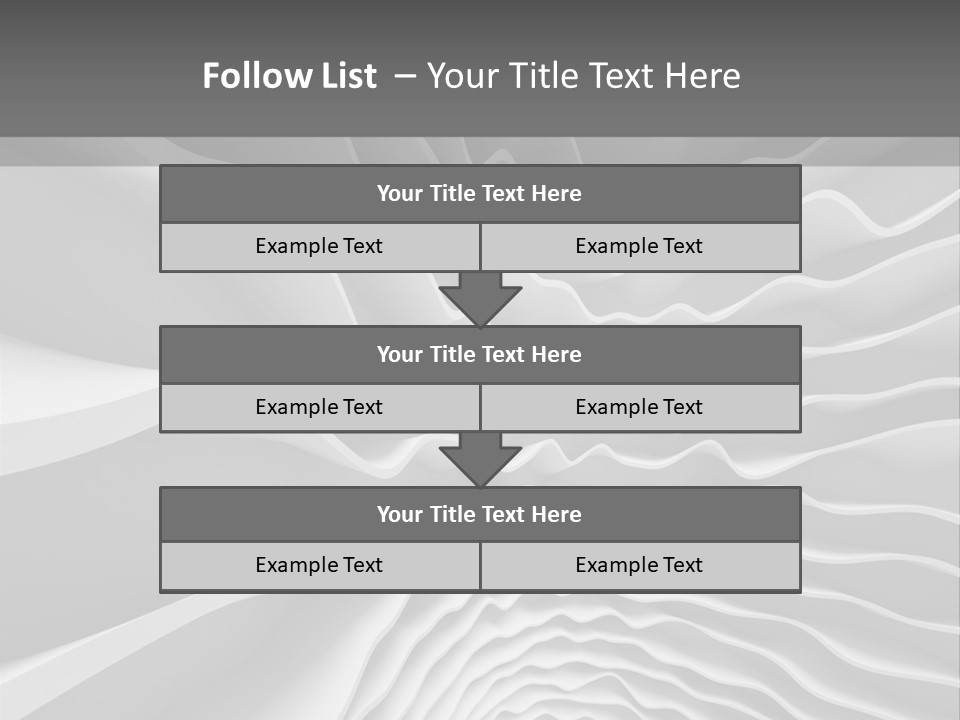 Waves Illustration PowerPoint Template