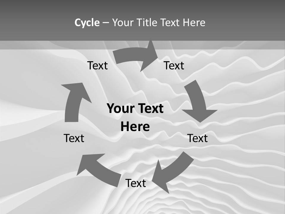 Waves Illustration PowerPoint Template