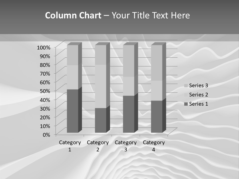 Waves Illustration PowerPoint Template