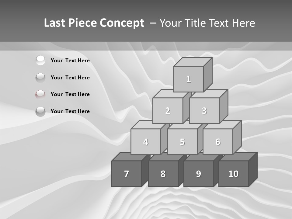 Waves Illustration PowerPoint Template