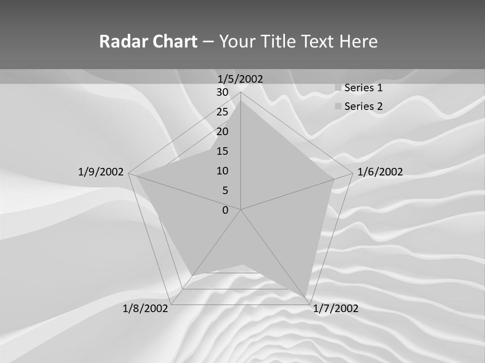 Waves Illustration PowerPoint Template
