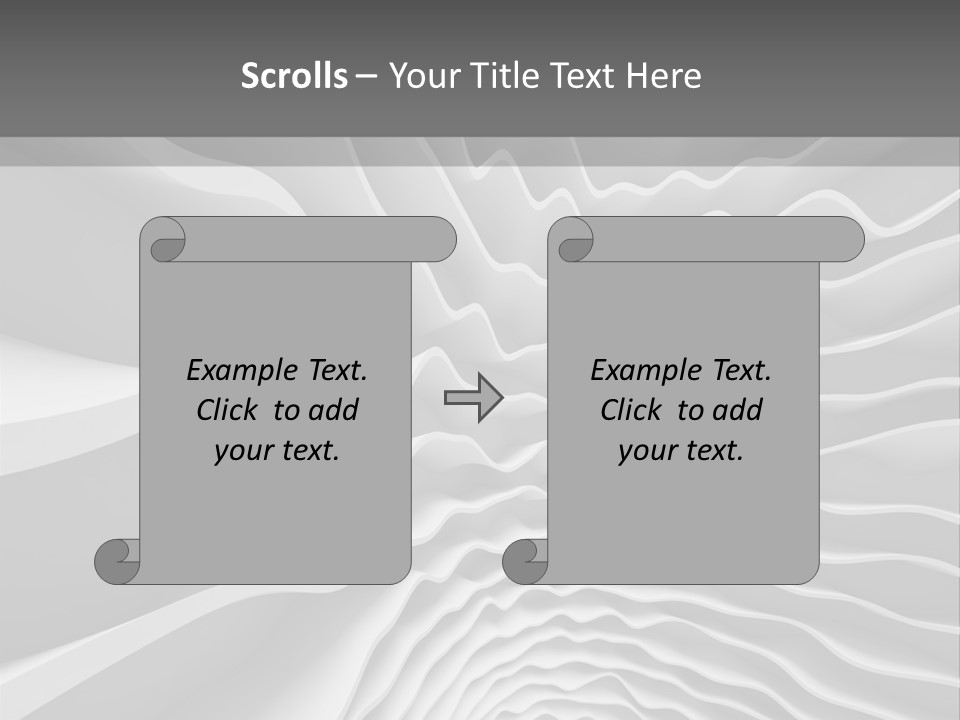 Waves Illustration PowerPoint Template