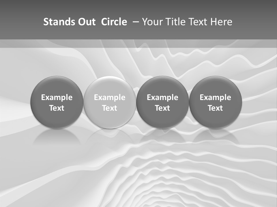 Waves Illustration PowerPoint Template