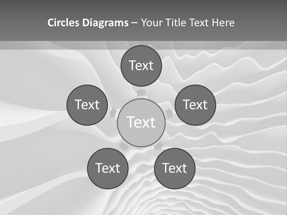 Waves Illustration PowerPoint Template