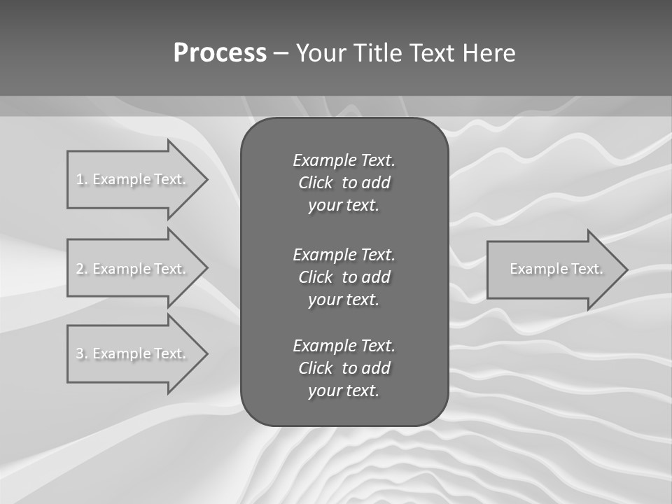 Waves Illustration PowerPoint Template