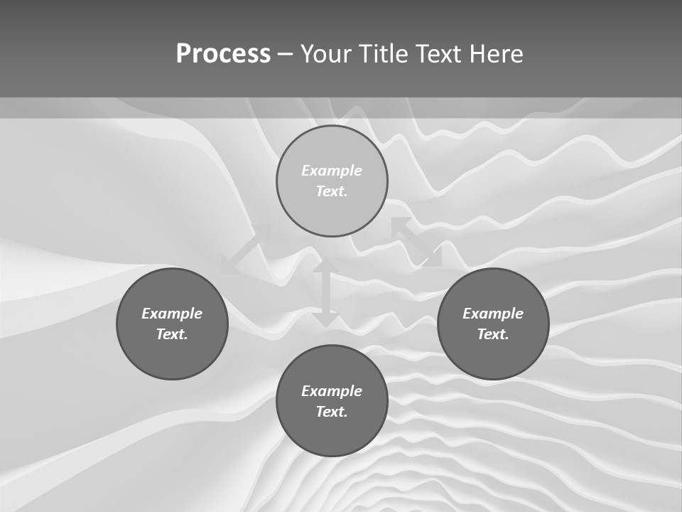 Waves Illustration PowerPoint Template