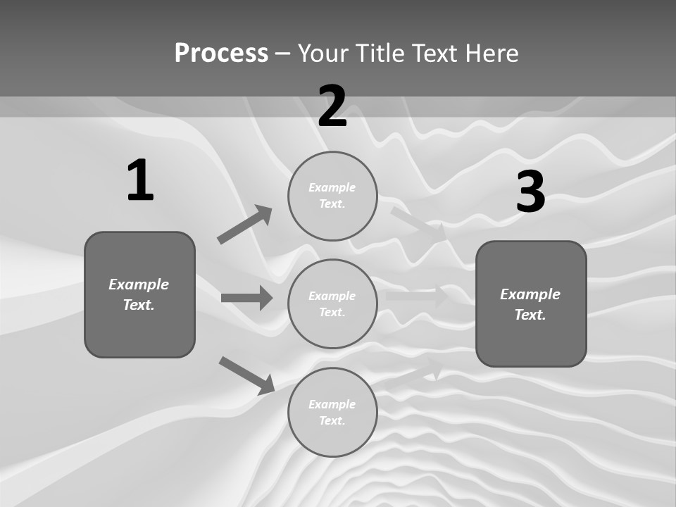 Waves Illustration PowerPoint Template