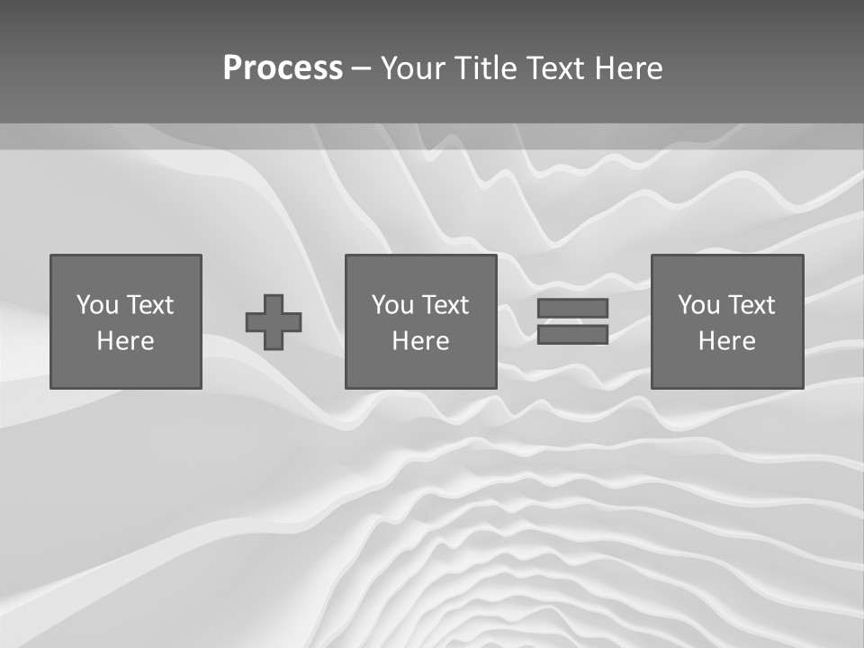 Waves Illustration PowerPoint Template