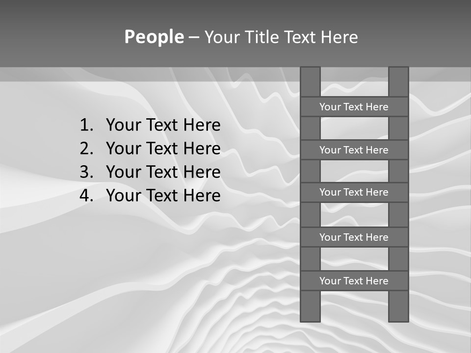 Waves Illustration PowerPoint Template