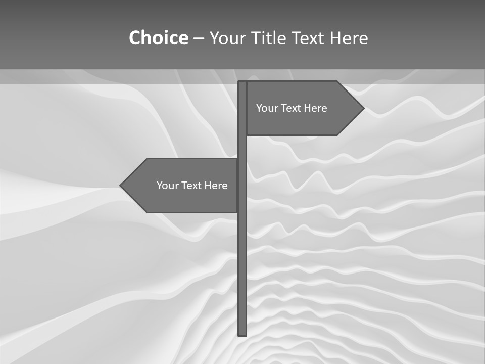 Waves Illustration PowerPoint Template