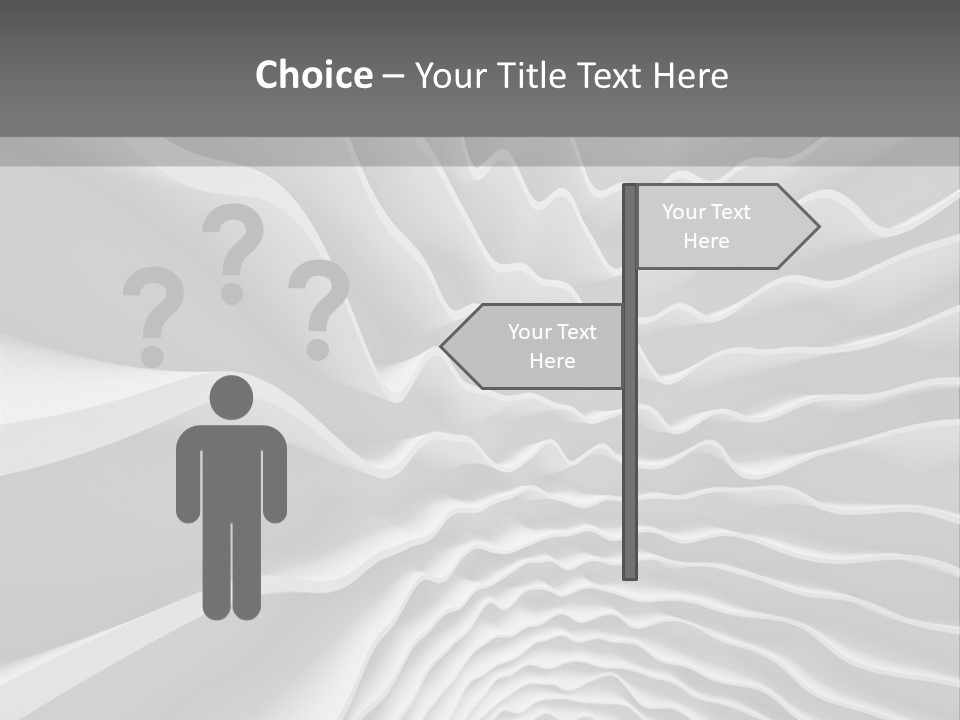Waves Illustration PowerPoint Template