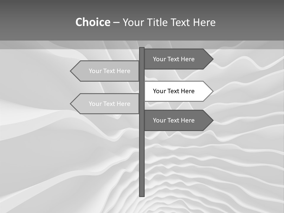 Waves Illustration PowerPoint Template