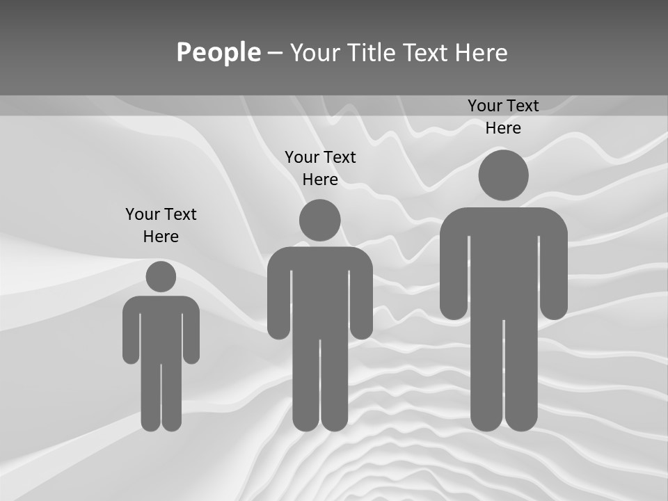 Waves Illustration PowerPoint Template