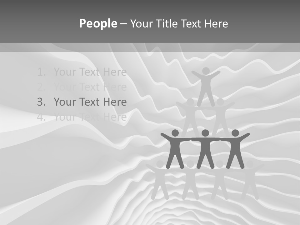 Waves Illustration PowerPoint Template