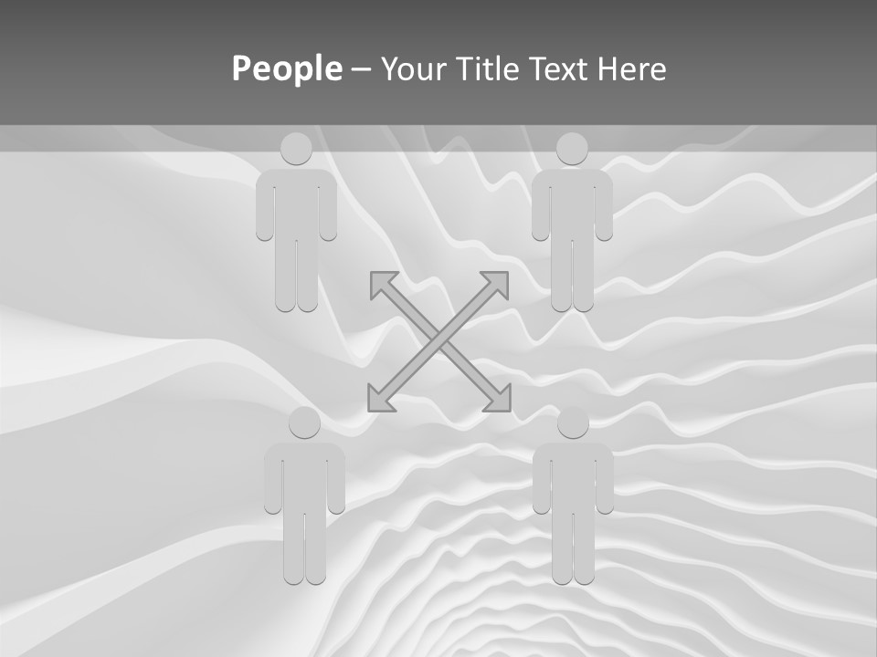 Waves Illustration PowerPoint Template