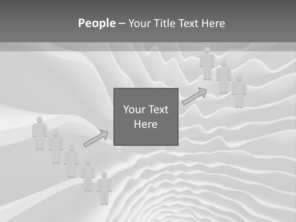 Waves Illustration PowerPoint Template