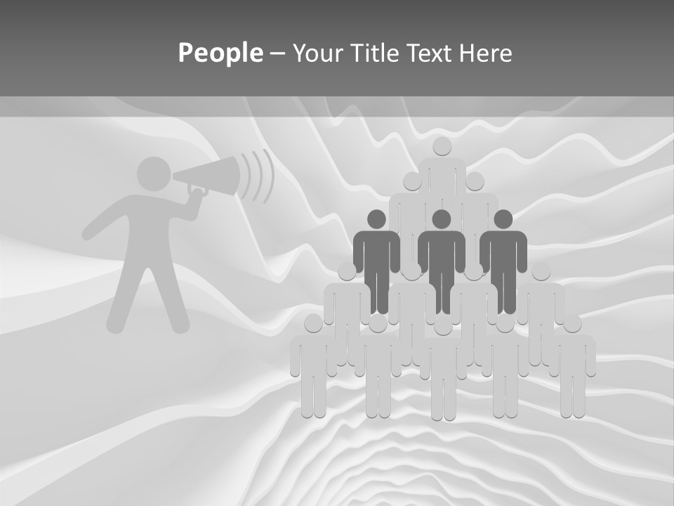 Waves Illustration PowerPoint Template