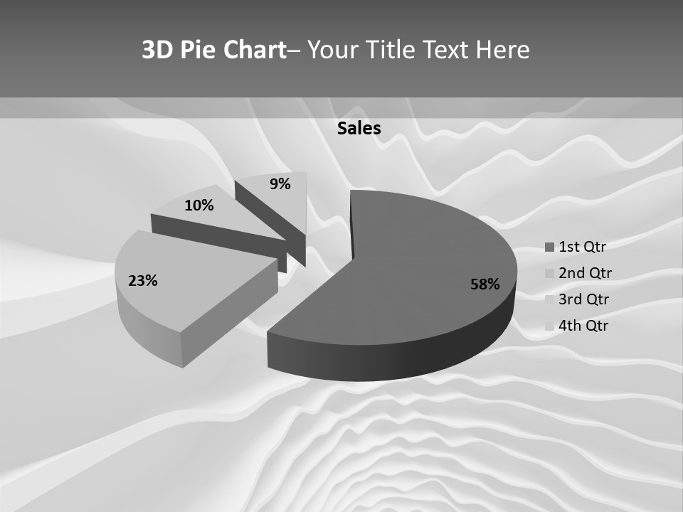 Waves Illustration PowerPoint Template