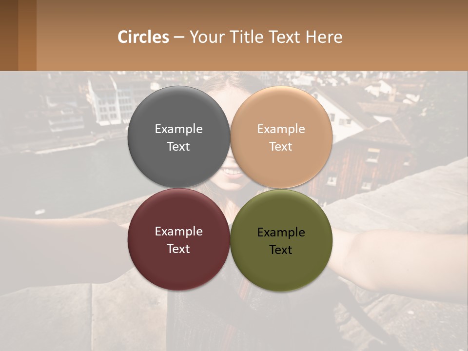 Selfie Girl PowerPoint Template