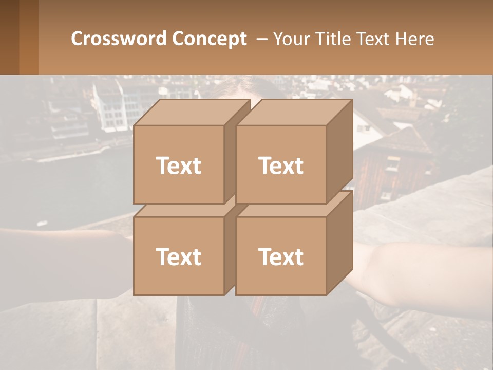 Selfie Girl PowerPoint Template