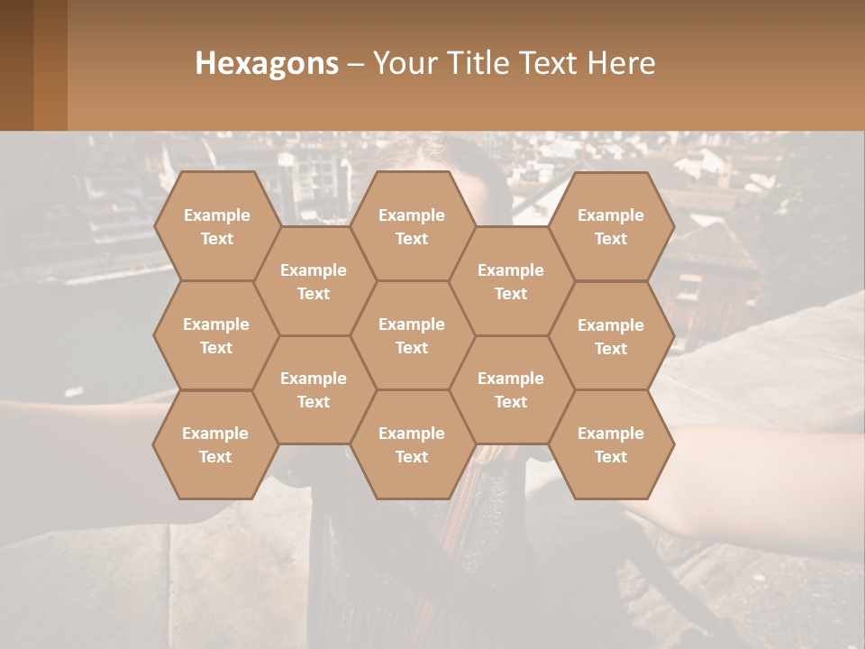 Selfie Girl PowerPoint Template