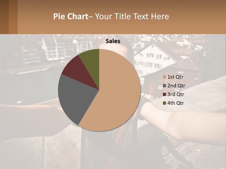 Selfie Girl PowerPoint Template