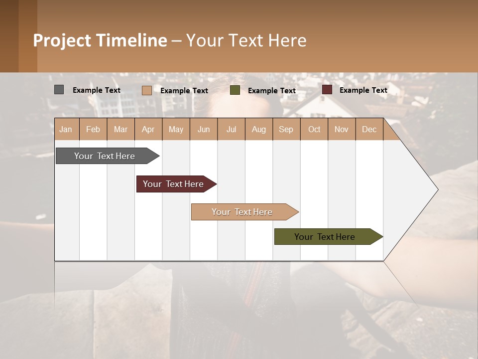 Selfie Girl PowerPoint Template