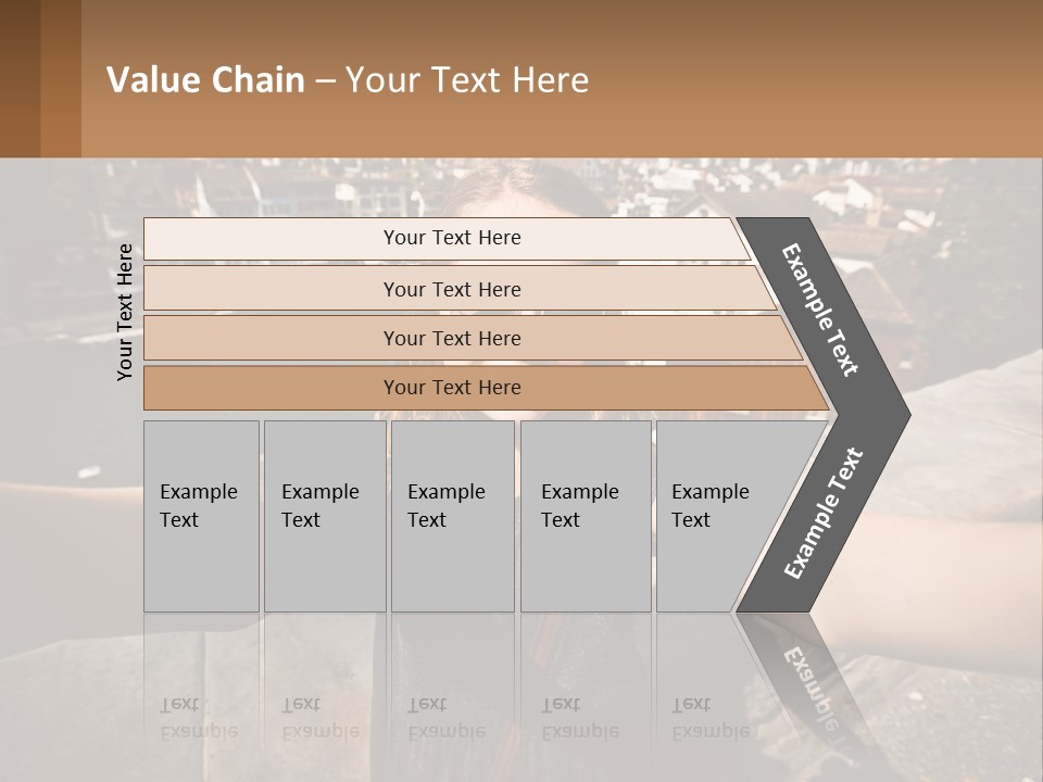 Selfie Girl PowerPoint Template