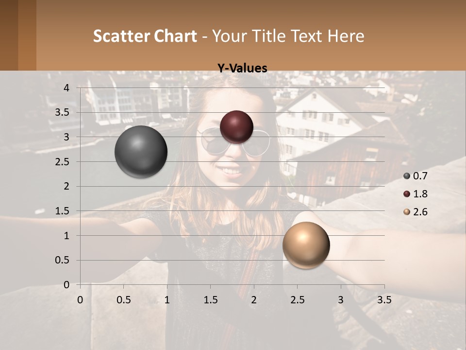 Selfie Girl PowerPoint Template