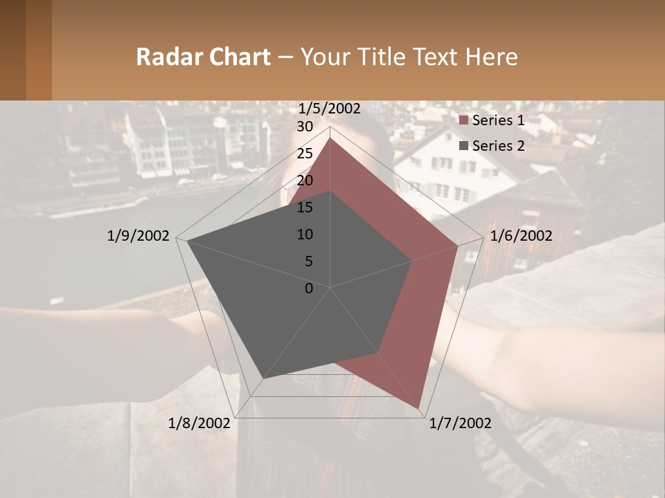 Selfie Girl PowerPoint Template