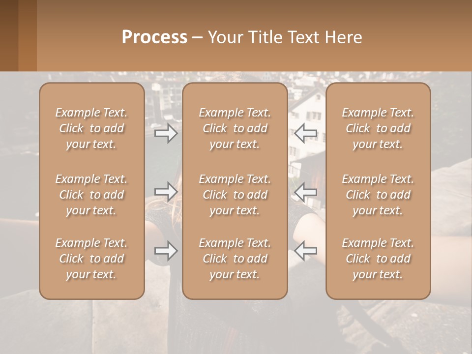 Selfie Girl PowerPoint Template