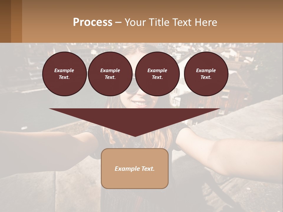 Selfie Girl PowerPoint Template