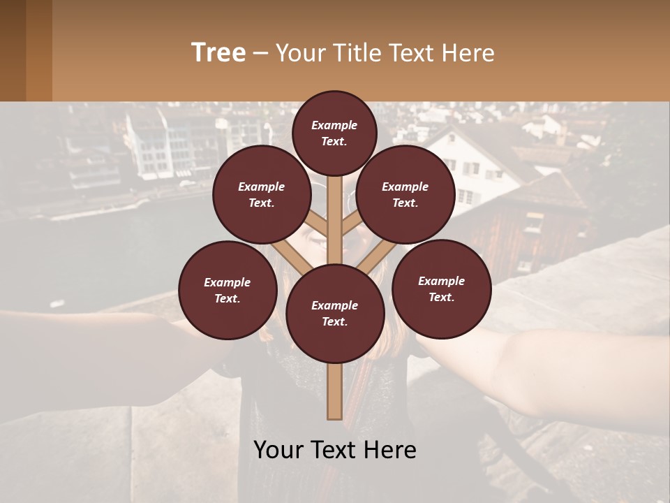 Selfie Girl PowerPoint Template